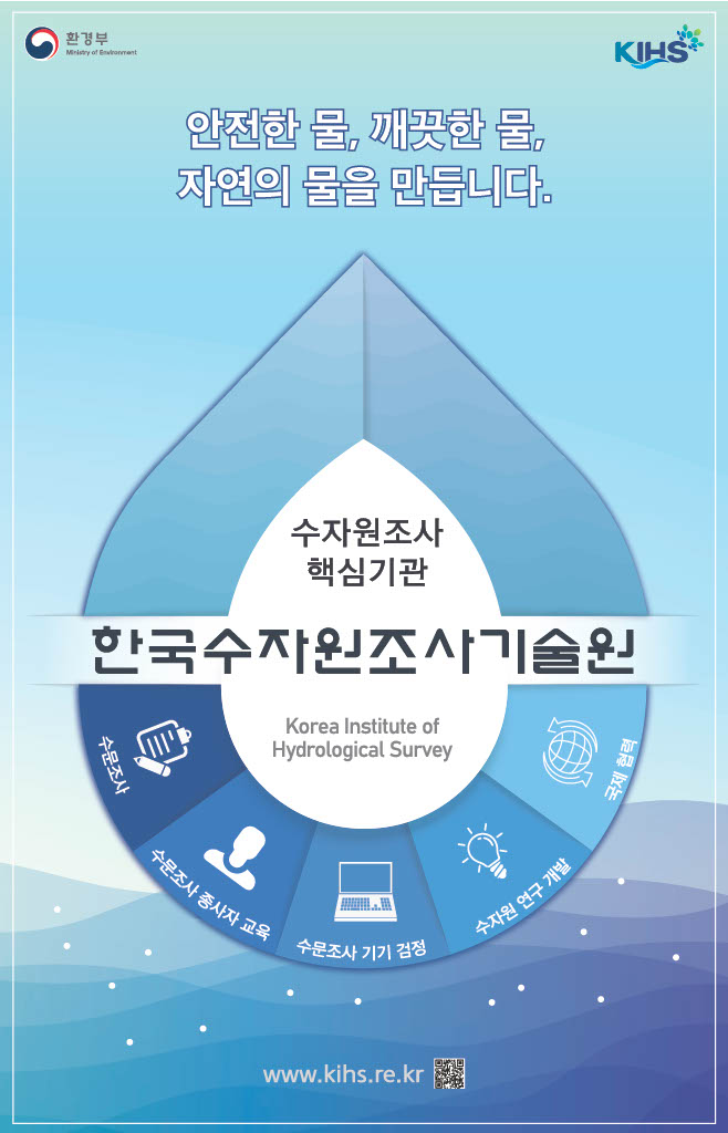 한국수자원조사기술원 주요사업 및 첨단장비 포스터(국문)